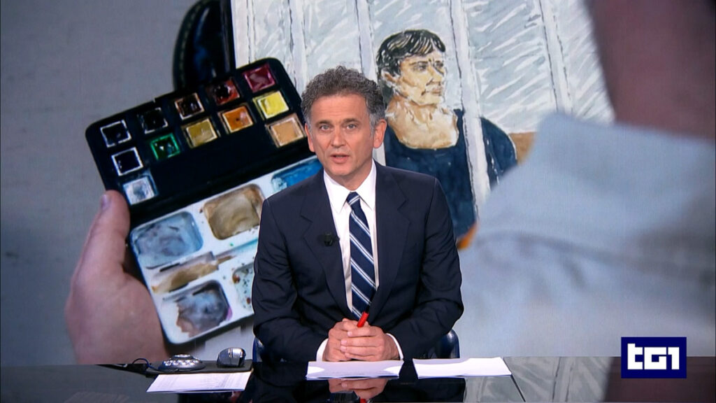 TG1 - servizio sull'Arte Giudiziaria