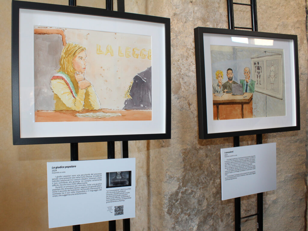Acquerelli in mostra alla Canonica di San Salvatore a Barzanò
