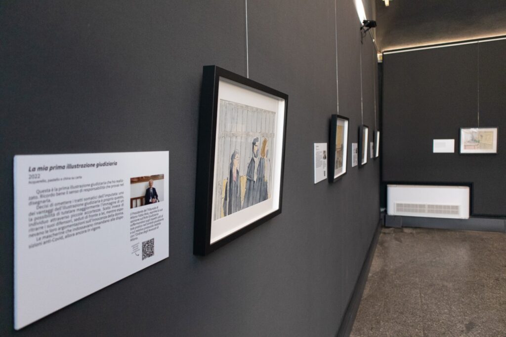 Pannelli e illustrazioni allestiti a Corbetta