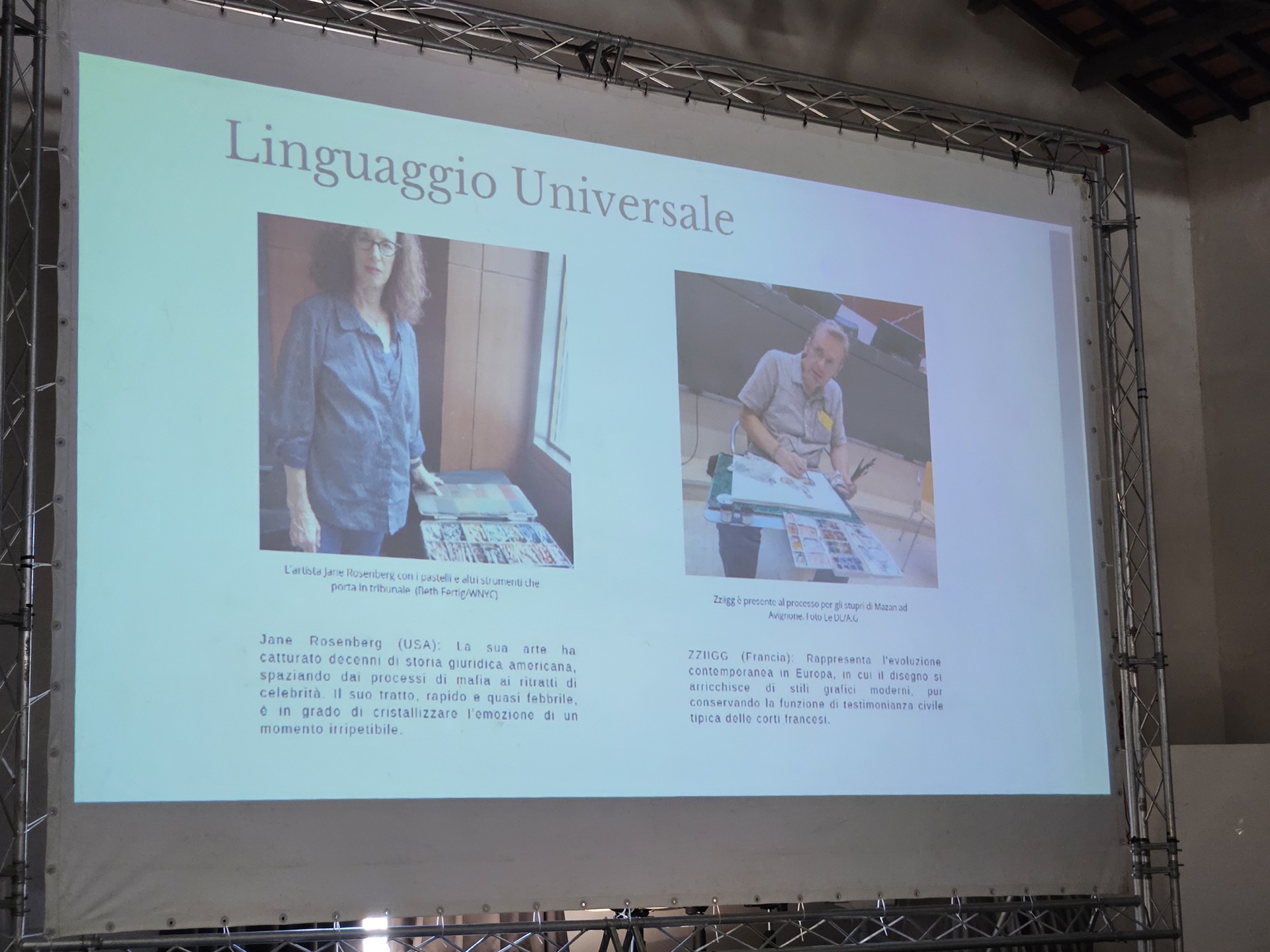 Slide della tesi su Jane Rosenberg e Zziigg