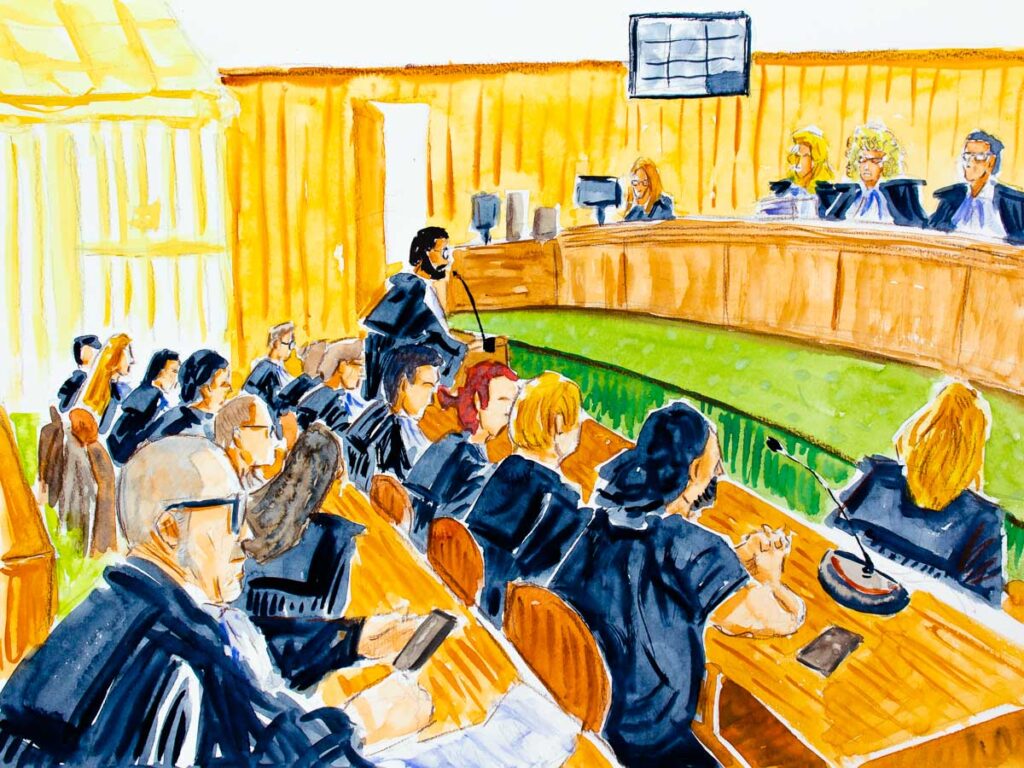Processo Hydra nell’Aula bunker 1 di Milano